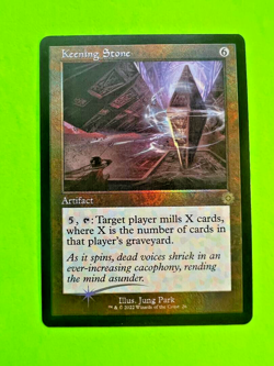 MTG The Brothers' War ( Keening Stone ) FOIL Retro Frame 26 - Image 1