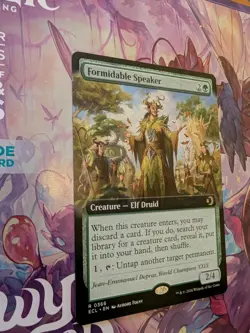 MTG Formidable Speaker (Extended Art) Lorwyn Eclipsed Regular NM - Image 3