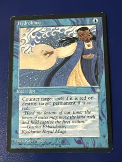 Hydroblast X1 Ice Age Ex Condition See Front/back Pics - Image 1