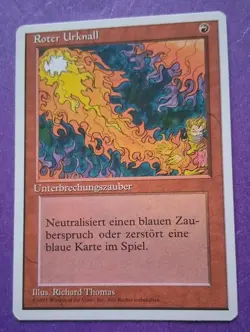 MTG Red Elemental Blast 4th Ed Regular GERMAN NM PreModern Pauper Staple - Image 1