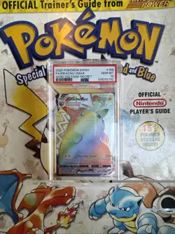 Pokemon Pikachu TCG VMAX 188/185 Rainbow Secret Rare Vivid Voltage SWSH PSA 10 - Image 1