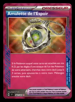 Carte Pokemon Amulette de l'Espoir 162/191 Etincelles Deferlantes Francais - Image 1