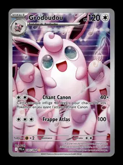 Carte Pokemon Grodoudou 105/094 PFL Flammes Fantasmagoriques FR NEUF - Image 1