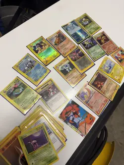 Pokemon Tcg Mix Lot Vintage 1995 Shadowless And 2002 Expedition. All Used. - Image 1