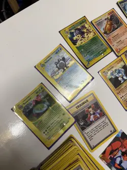 Pokemon Tcg Mix Lot Vintage 1995 Shadowless And 2002 Expedition. All Used. - Image 3