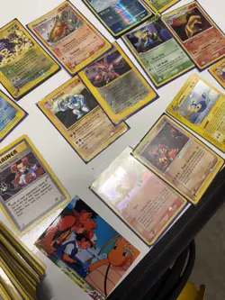 Pokemon Tcg Mix Lot Vintage 1995 Shadowless And 2002 Expedition. All Used. - Image 5