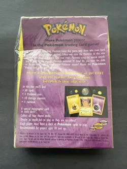 1999 Pokemon ZAP! Theme Deck Sealed SHADOWLESSU WOTC Vintage Base Set Mewtwo 742818060189 - Image 2