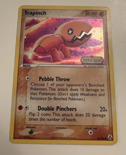 Trapinch | 67/92 Legend Maker | Reverse Holo [Stamped] | Pokemon TCG LP - Image 1