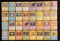 1999 Pokemon Fossil Complete Master Set With Binder - Image 3