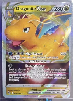 Pokemon Dragonite VSTAR 050/078 Pokemon GO Near Mint - Image 1