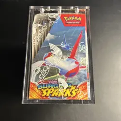 Pokemon Surging Sparks Sealed Booster Box With Acrylic Case - Image 2