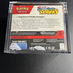 Pokemon Surging Sparks Sealed Booster Box With Acrylic Case - Image 3