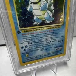 Pokemon TCG Tortank 2/102 Base Set 1st Edition Holo Rare PSA 4 1999 - Image 5