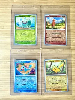 Pokemon Scarlet & Violet 151 - Costco Cosmo Foil Promo Set of 4 (SAFE SHIPPING) - Image 2