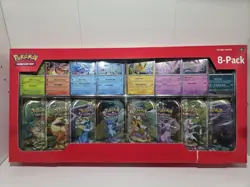 Pokemon TCG Prismatic Evolutions Costco Mini Tins 8 Pack - New & Sealed 💯 - Image 1