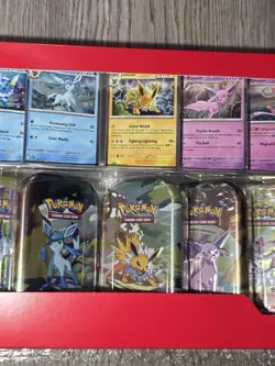 Pokemon TCG Prismatic Evolutions Costco Mini Tins 8 Pack - New & Sealed 💯 - Image 4