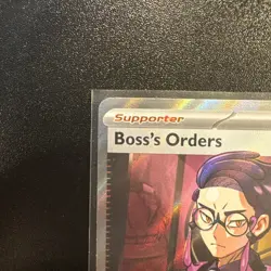 Pokemon Boss's Orders Full Art Holo Trainer Supporter Rare Ascended Heroes - Image 2