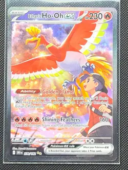 Pokemon - Ethan's Ho-Oh ex - 230/182 Destined Rivals NM - Image 1