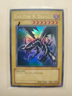 Yugioh Red-Eyes B. Dragon SDJ-001 Ultra Rare MP - Image 1