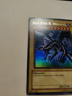 Yugioh Red-Eyes B. Dragon SDJ-001 Ultra Rare MP - Image 3