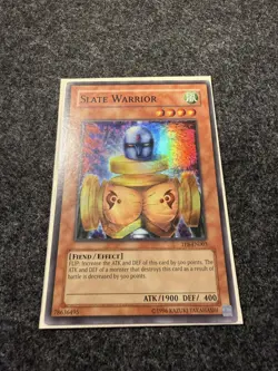 Slate Warrior | TP8-EN003 | Super Rare | Tournament Pack 8 | YuGiOh Card - Image 3