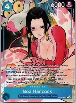 Boa Hancock (Illustration Box Vol.1) SR One Piece Promotion Cards ST17-004 NM - Image 1