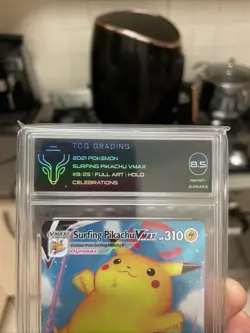 Surfing Pikachu VMAX 009/025 Celebrations Pokemon Card - NM/MINT FREE POSTAGE - Image 5