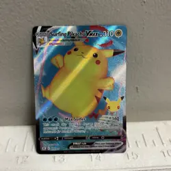Surfing Pikachu VMAX 009/025 Celebrations Pokemon 2021 - Image 1