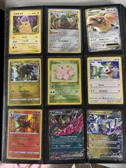 Huge Binder Lot 189 Pokemon WOTC VTG Base Set, Illustration Rare, EX, Jumbo Card - Image 3