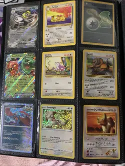 Huge Binder Lot 189 Pokemon WOTC VTG Base Set, Illustration Rare, EX, Jumbo Card - Image 4