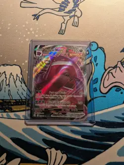 Pokemon TCG Card Gengar VMAX 157/264 SWSH08 Fusion Strike Holo NM Ultra RARE - Image 1