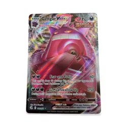 Pokemon Gengar VMAX Holo TCG Card Swsh08: Fusion Strike 157/264 NM Condition - Image 1