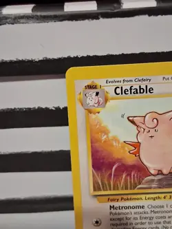 Clefable 17/64 - Jungle Non-Holo Rare Vintage 1999 WoTC Pokemon TCG - LP - Image 3