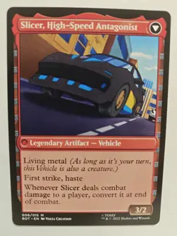 Slicer, Hired Muscle - MTG - Universes Beyond: Transformers - BOT - NM - Image 2