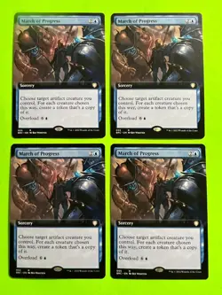 MTG The Brothers War ( March of Progress ) 4 Extended Art Cards 055 Nonfoil - Image 1