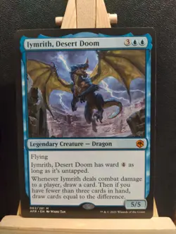 Iymrith, Desert Doom - Adventures in Forgotten Realms - NM (see pics) MTG - Image 1