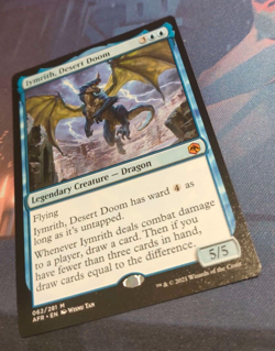 Iymrith, Desert Doom - Adventures in Forgotten Realms - NM (see pics) MTG - Image 3