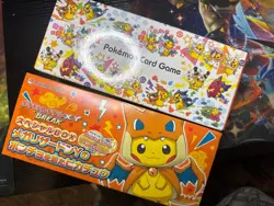 2016 Pokemon Box Pikachu Poncho Charizard XY - Sleeve + Deck Box - No Cards - Image 3