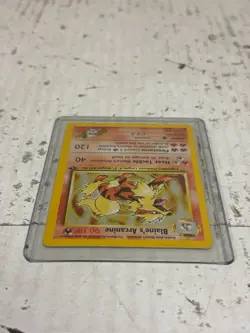 Blaine's Arcanine 1/132 Gym Challenge Holo Rare Pokemon Trading Card Game - Image 4