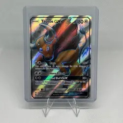 Tauros GX Holo Rare (Full Art) 144/149 SM Base Set Ultra 2017 NM Pokemon Card - Image 3
