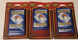Lot Of 3 POKEMON Pack of 10 Cards Look for Foil Card Factory UNOPENED - Image 1
