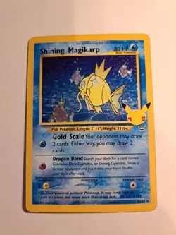 Pokemon TCG Shining Magikarp - Celebrations: Classic Collection 66/64 NM - Image 1