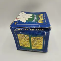 Pokemon Togepi Burger King 23k Gold Plated Trading Card Blue Box 1999 - Image 5