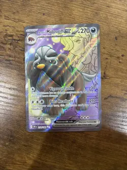 Pokemon TCG Arven’s Mabosstiff EX 218/182 Destined Rivals NM - Image 1