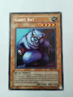 Yu-Gi-Oh! TCG Giant Rat MRL-079 Rare Unlimited Edition - Uncirculated - Image 1