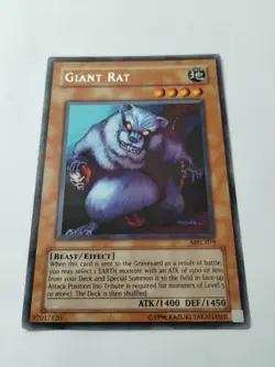 Yu-Gi-Oh! TCG Giant Rat MRL-079 Rare Unlimited Edition - Uncirculated - Image 2