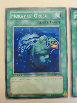 2x Yugioh! Moray of Greed SOVR-EN058 Common 1st Ed LP - Image 2