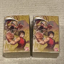 One Piece Kingdoms of Intrigue Double Pack DP-01 Sealed - Lot of 2 - Image 1