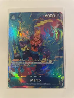 One Piece - Marco PRB02-008 (SR) Alt Art "The Best 2" Premium Booster English 🔥 - Image 3