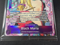 Black Maria OP08-074 Illustration Box Volume 2 EN Promo One Piece TCG Sealed - Image 2